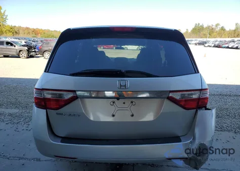 2013 Honda Odyssey Lx из США, поврежденный, VIN 5FNRL5H20DB015865